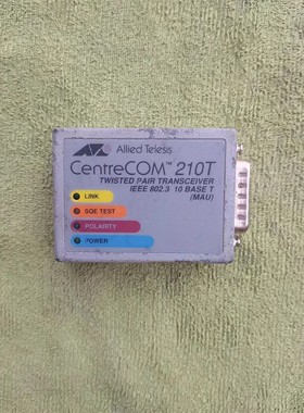 原装思科 CentreCOM AT-210T  RJ45转A