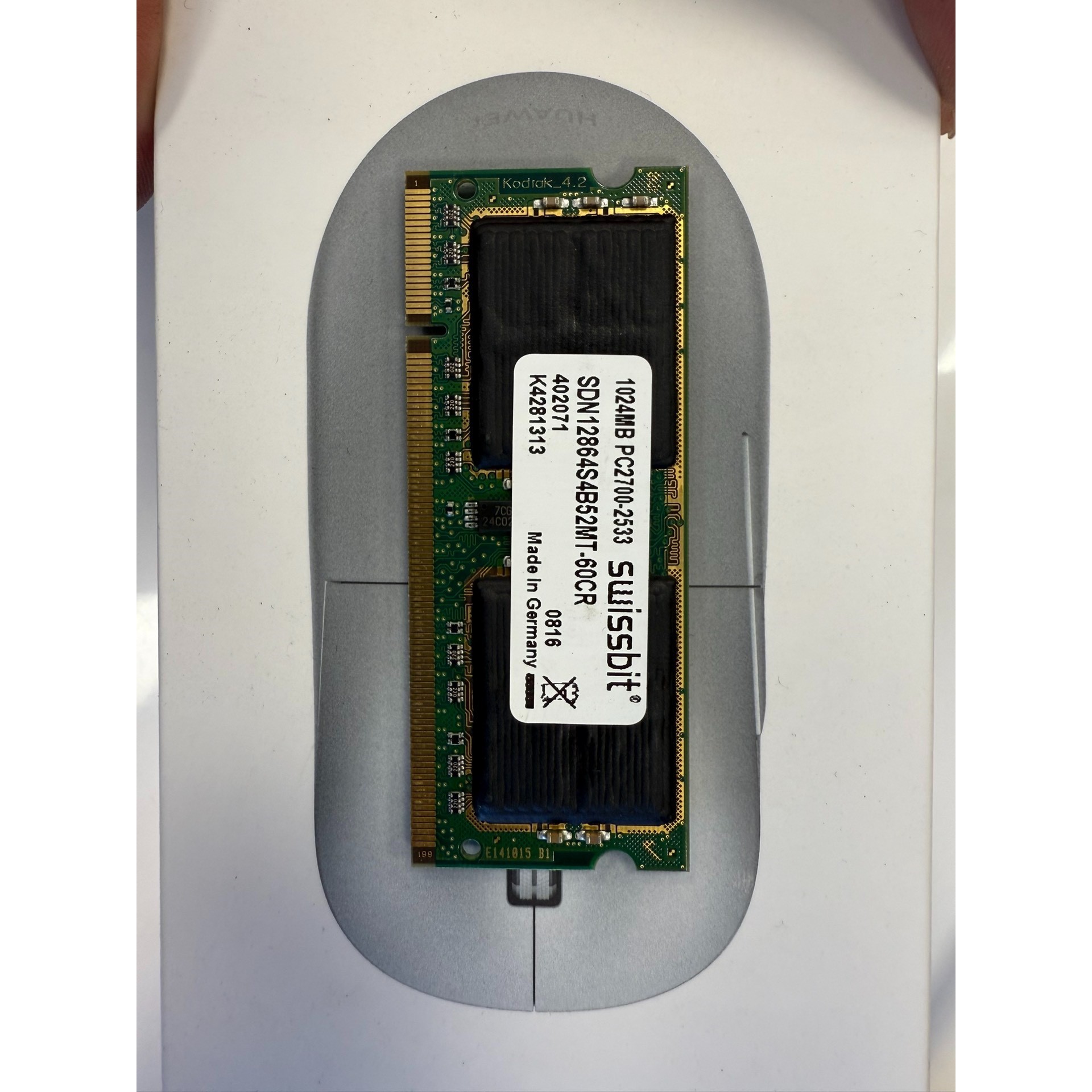 控创 1024MB 宽温内存 PC2700-2533 081