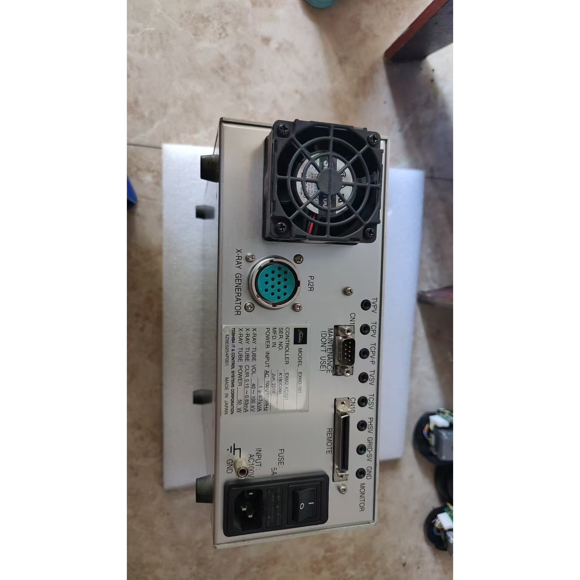 二手東芝EXM2-101  X射线控制器,功能包好
