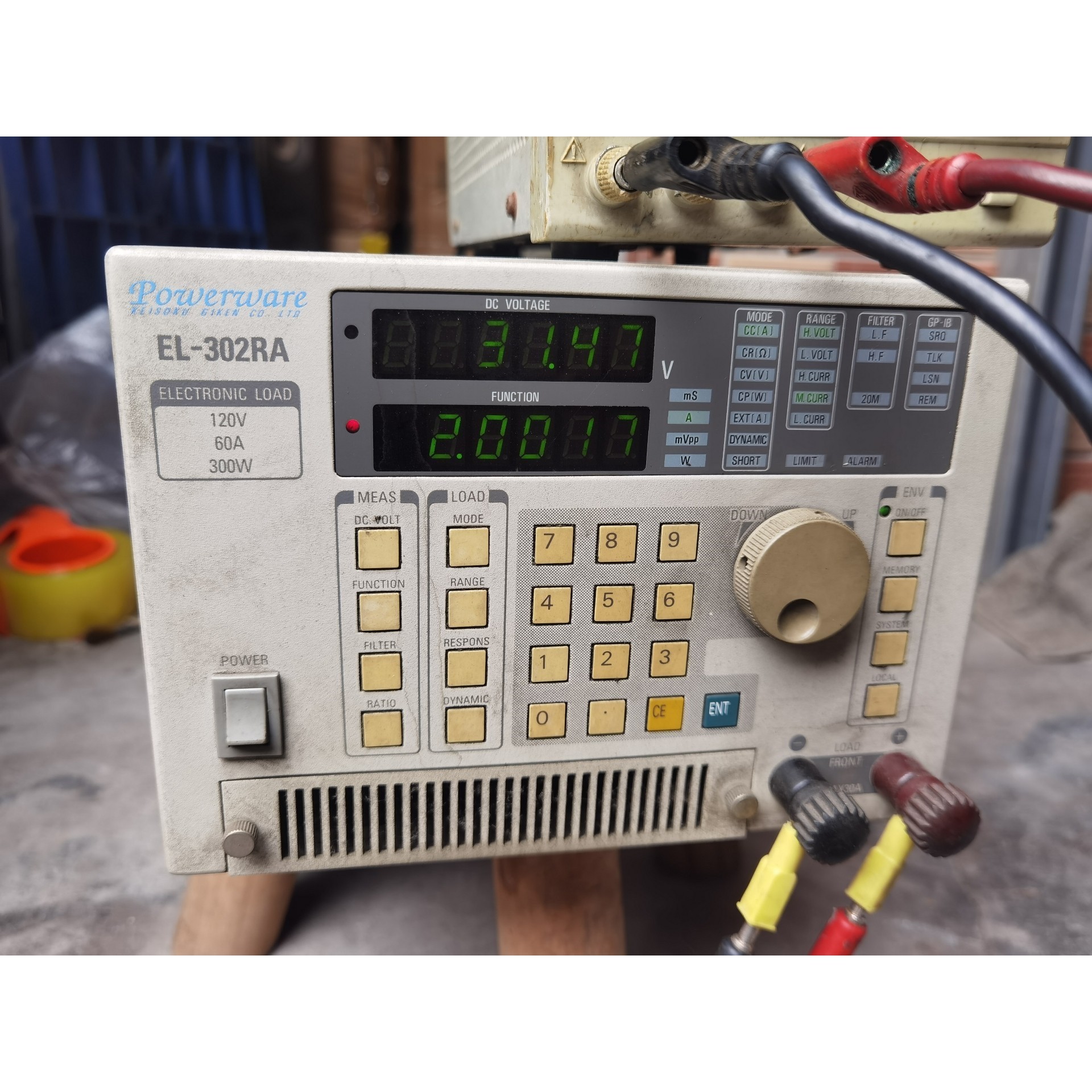 日本Powerware EL-302RA电子负载 120V/