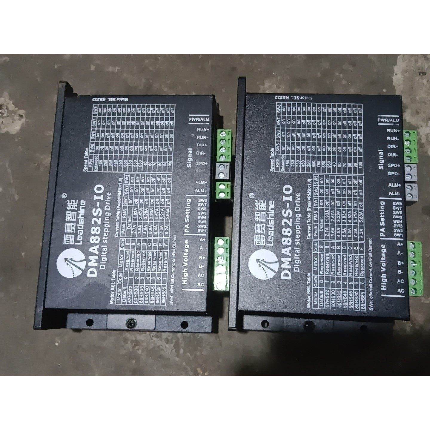 雷赛智能DMA882S-IO自带脉冲驱动器!最大电流可调8.