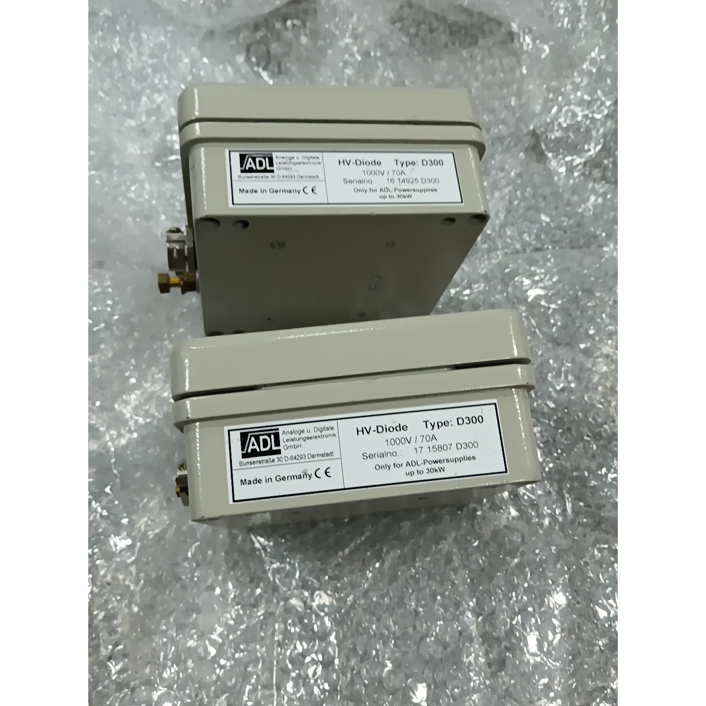 ADL HV-DIODE TYPE D300 1000V/7