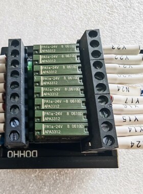 多贺继电器模块MRA2080,8位继电器,型号PA1a-24
