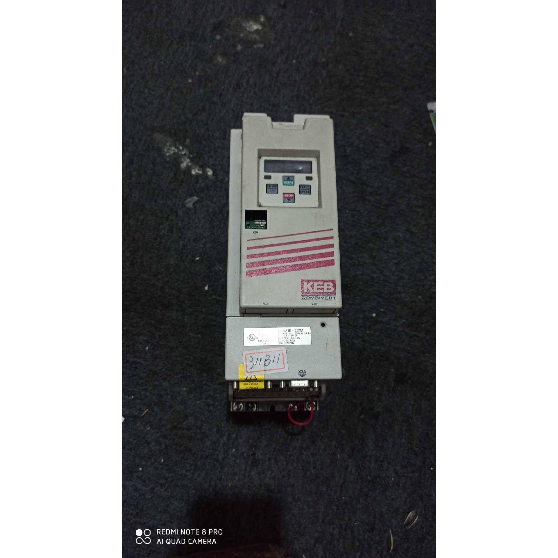 科比变频器09F5A1D-2BMA测试包好 220V 1.5