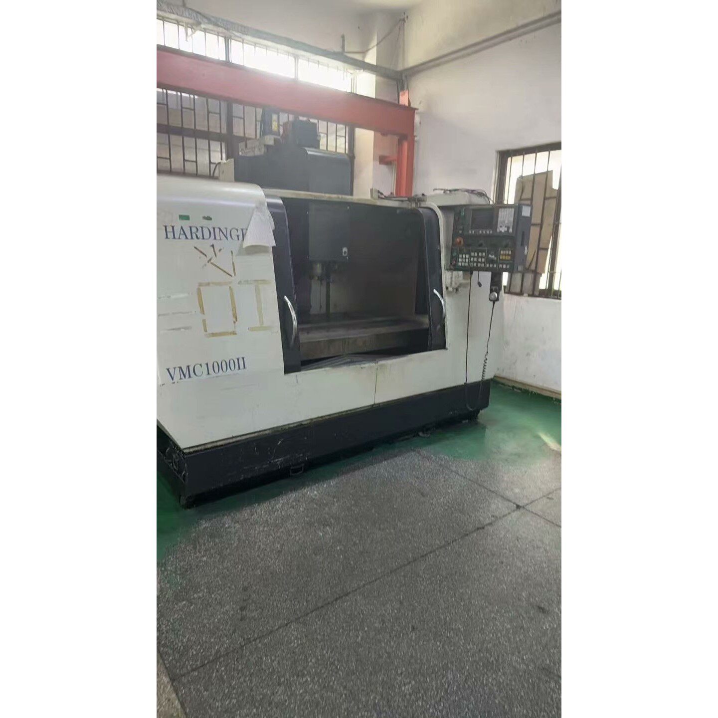 转让二手台湾哈挺1000三轴线轨加工中心,整机光机都可以