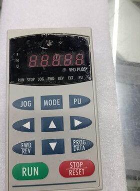 拆机台达变频器面板VFD-PU05  VFD-CE01