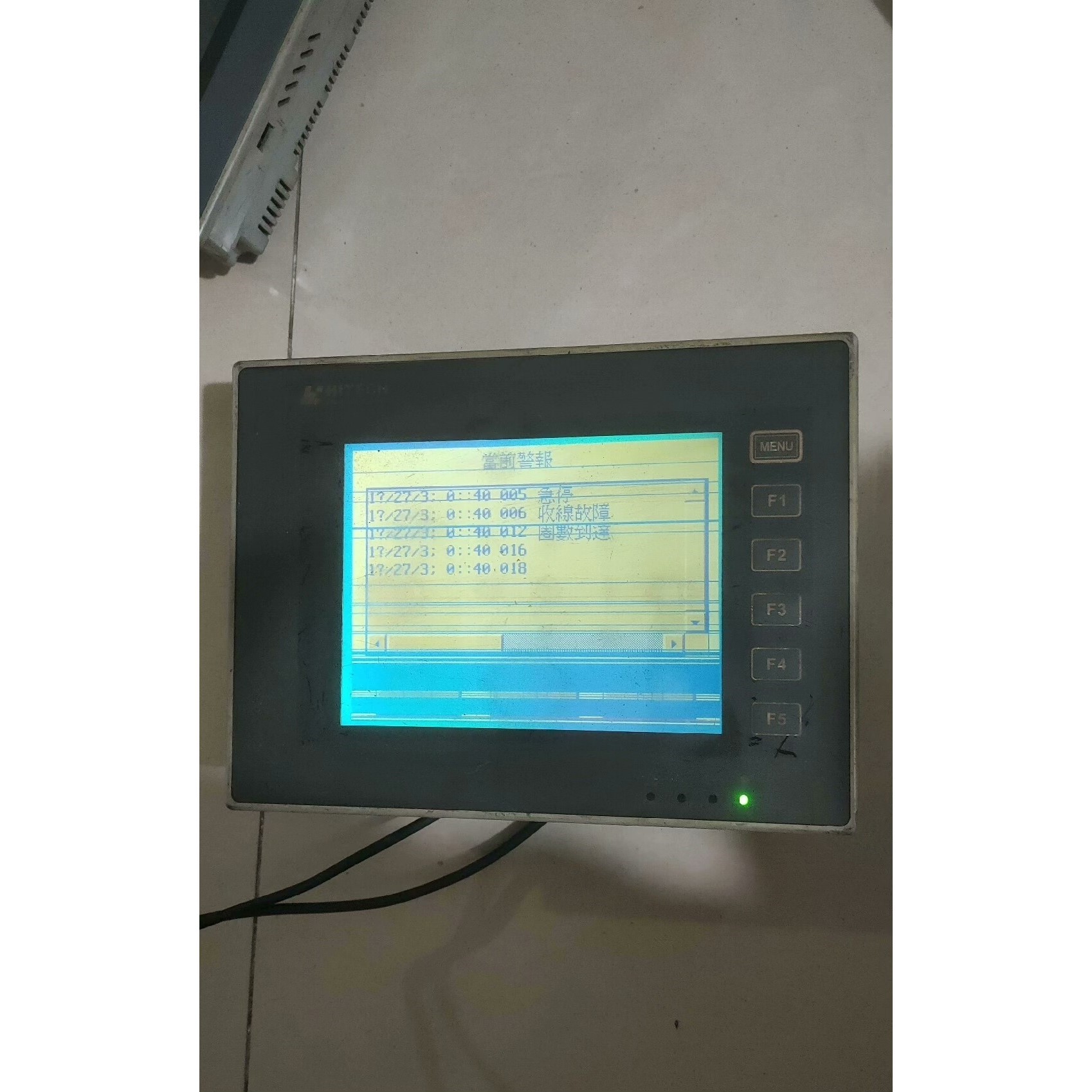 海泰克触摸屏PWS6600S-S 二手拆机,成色如图,实物拍