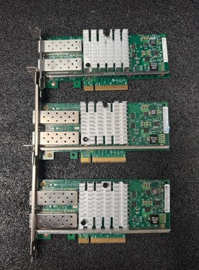 英特尔X520DA2/SR2双口万兆光纤网卡pcieX8