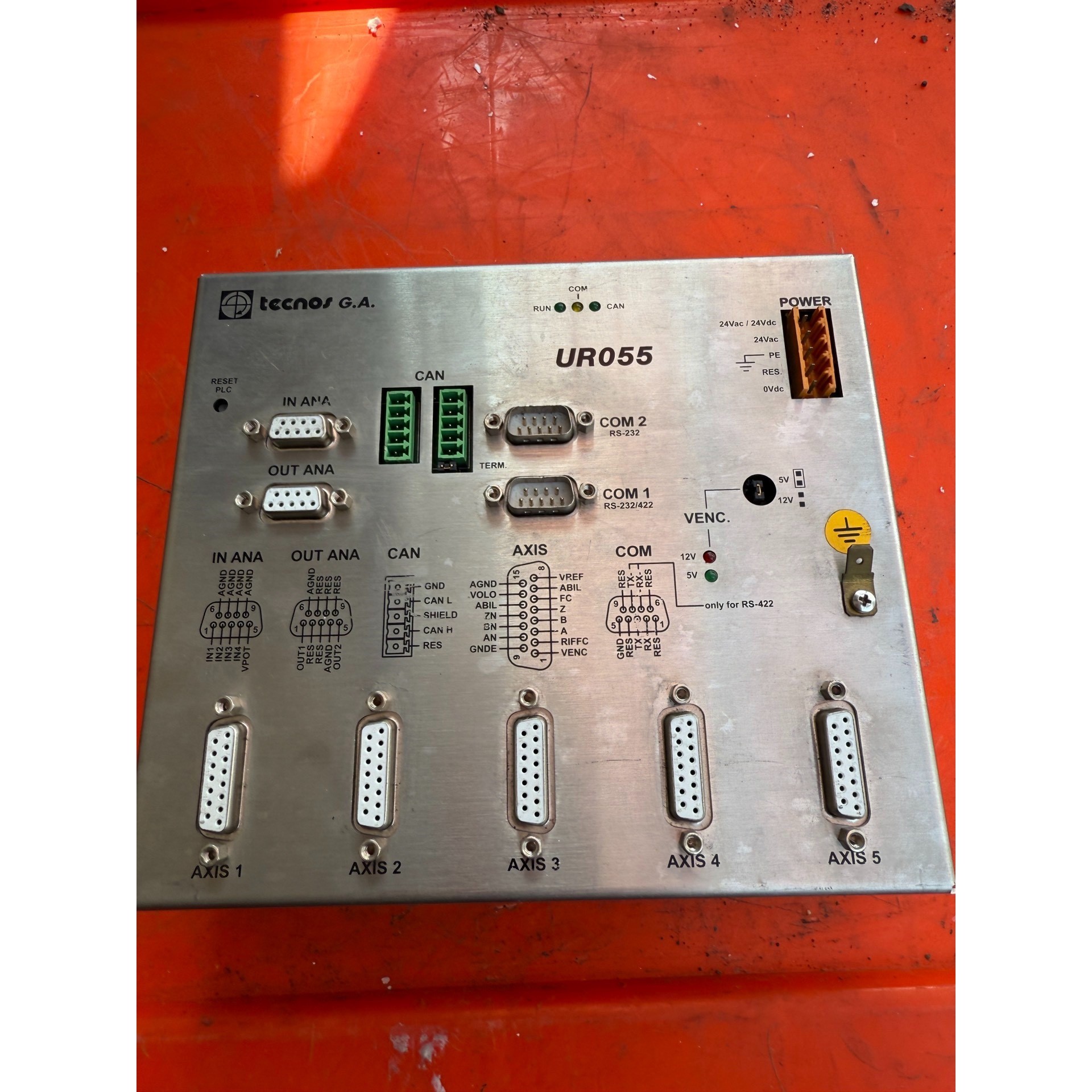 银瑞玻璃切割机控制系统 TECNOS G.A.