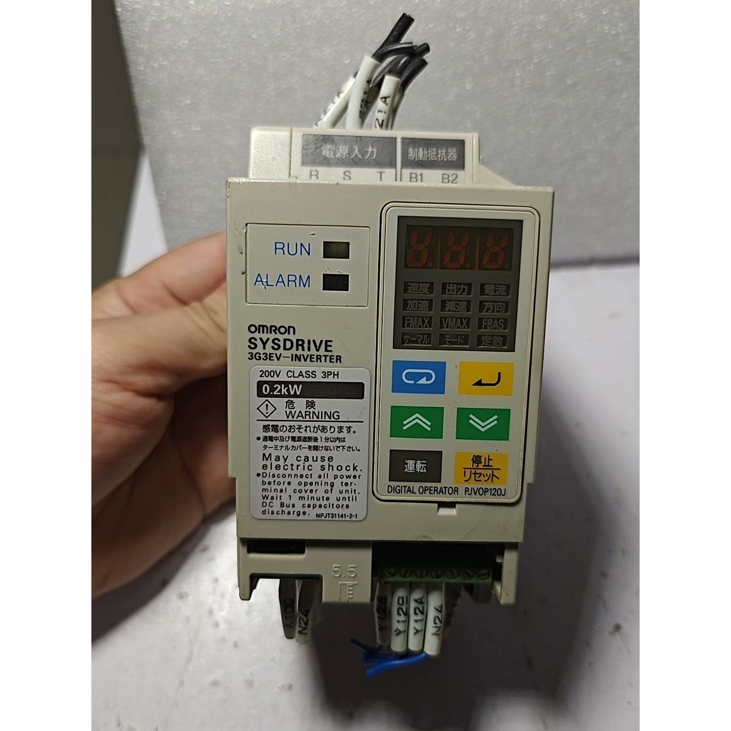 变频器 3G3EV-A2002 0.8KW 220V