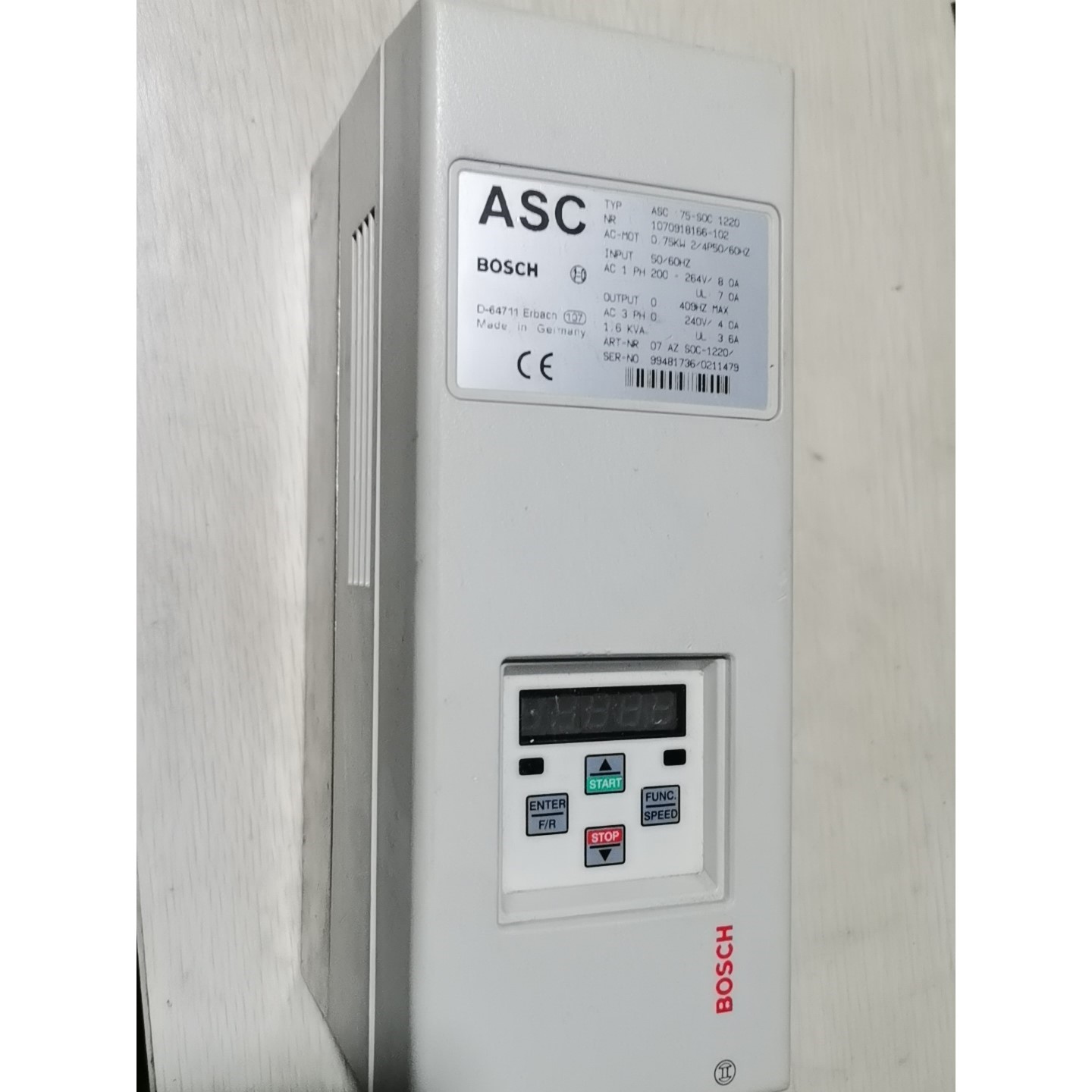 9新ASC 75-S 0C1220,07 AzS0C-122