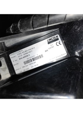 林肯润滑泵:P203-4XLBO-1K6-24-2,全新不带
