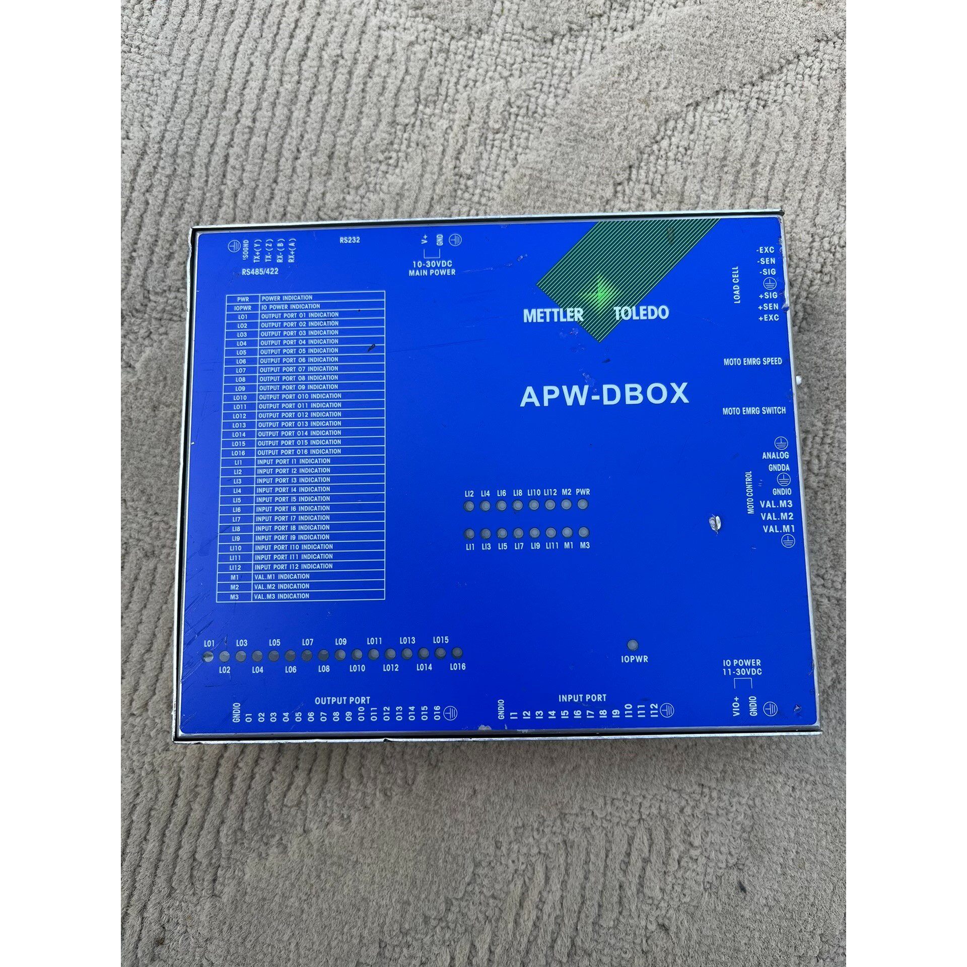 METTLER TOLEDO控制器APW-DBOX,图片实拍