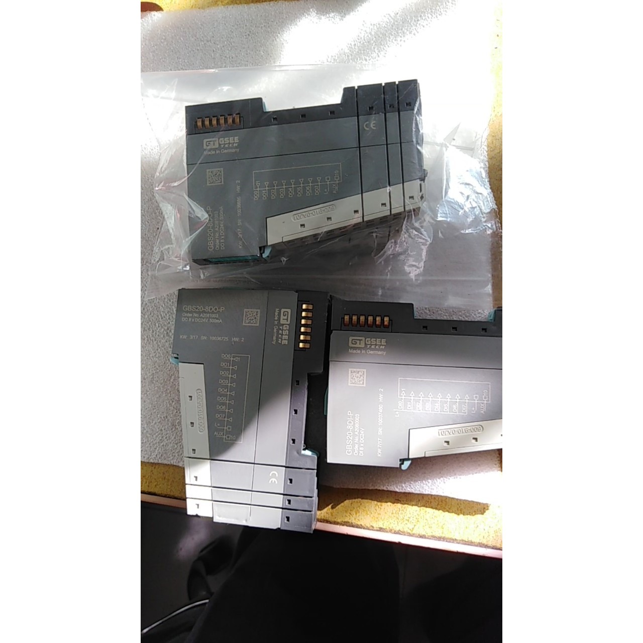 德国原装吉诺PLC模块GBS20-8DI-P/GBS20-8