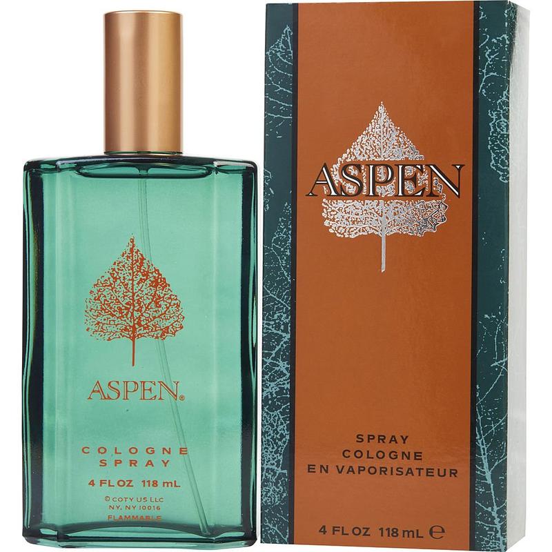 现货COTY科蒂 ASPEN 阿斯宾男士香水古龙水清新淡雅 EDC 118ml