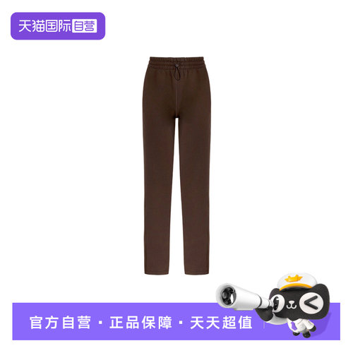 【自营】adidas阿迪达斯直筒运动裤女高腰居家舒适针织长裤KH2686