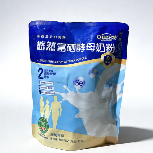 药房同款】安琪纽特悠然富硒酵母奶粉300g（25g*12袋）富硒奶粉