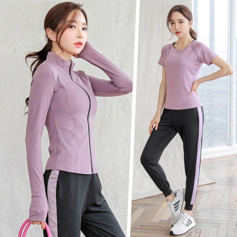 Next Lori健身衣服女套装新款专业运动速干春秋跑步服高端瑜伽服