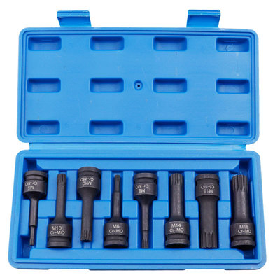旋具套筒内六角12角梅花M型风炮气动1/2电扳手风批头套装汽修工具