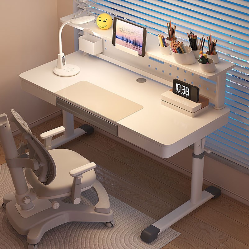 厂家升降家用学习桌手摇书桌儿童小学生写字桌初中课桌椅套装