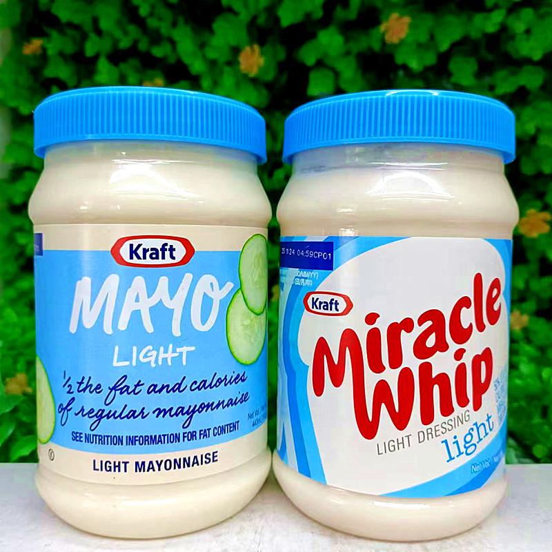 美国进口低脂蛋黄酱奇妙酱调味酱Kraft MAYO LIGHT Miracle Sauce