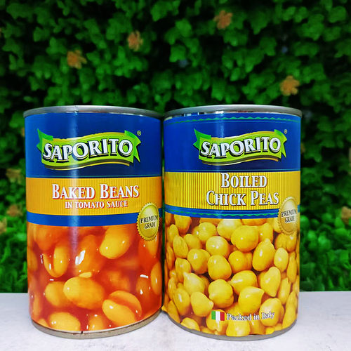 意大利SAPORITO鹰嘴豆番茄汁焗豆BOILED CHICK PEAS BEANS TOMATO