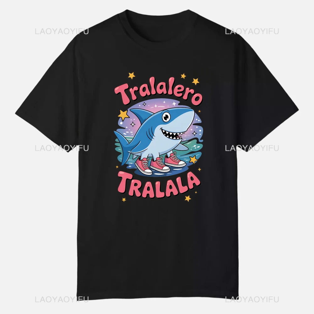 Tralalero Tralala女士服装上衣图形短袖夏季t恤
