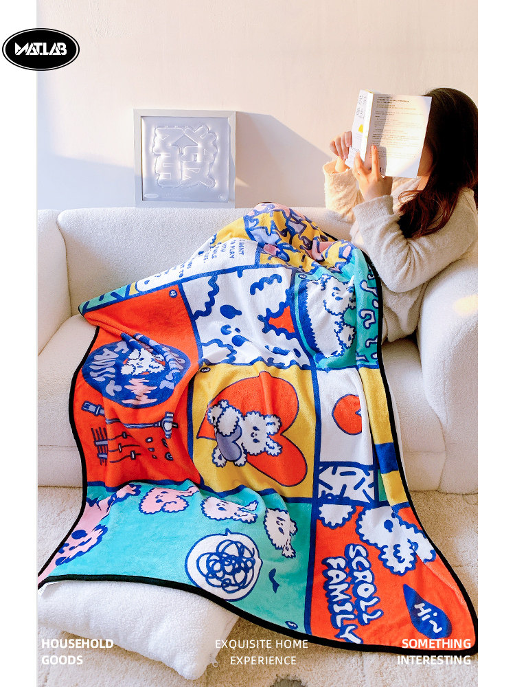 여름 소파 커버 담요 여름 에어컨 거실 얇은 담요 낮잠 수면 커버 다리 담요 안락 의자 용 작은 이불