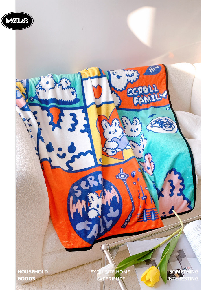 여름 소파 커버 담요 여름 에어컨 거실 얇은 담요 낮잠 수면 커버 다리 담요 안락 의자 용 작은 이불