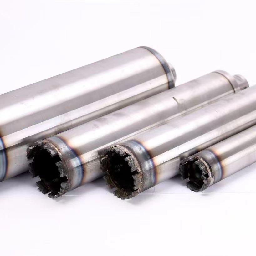 铜菱丝莱茵石钻头北京思喜飞丝莱茵石头45钢管铜菱水钻床钻孔钻头