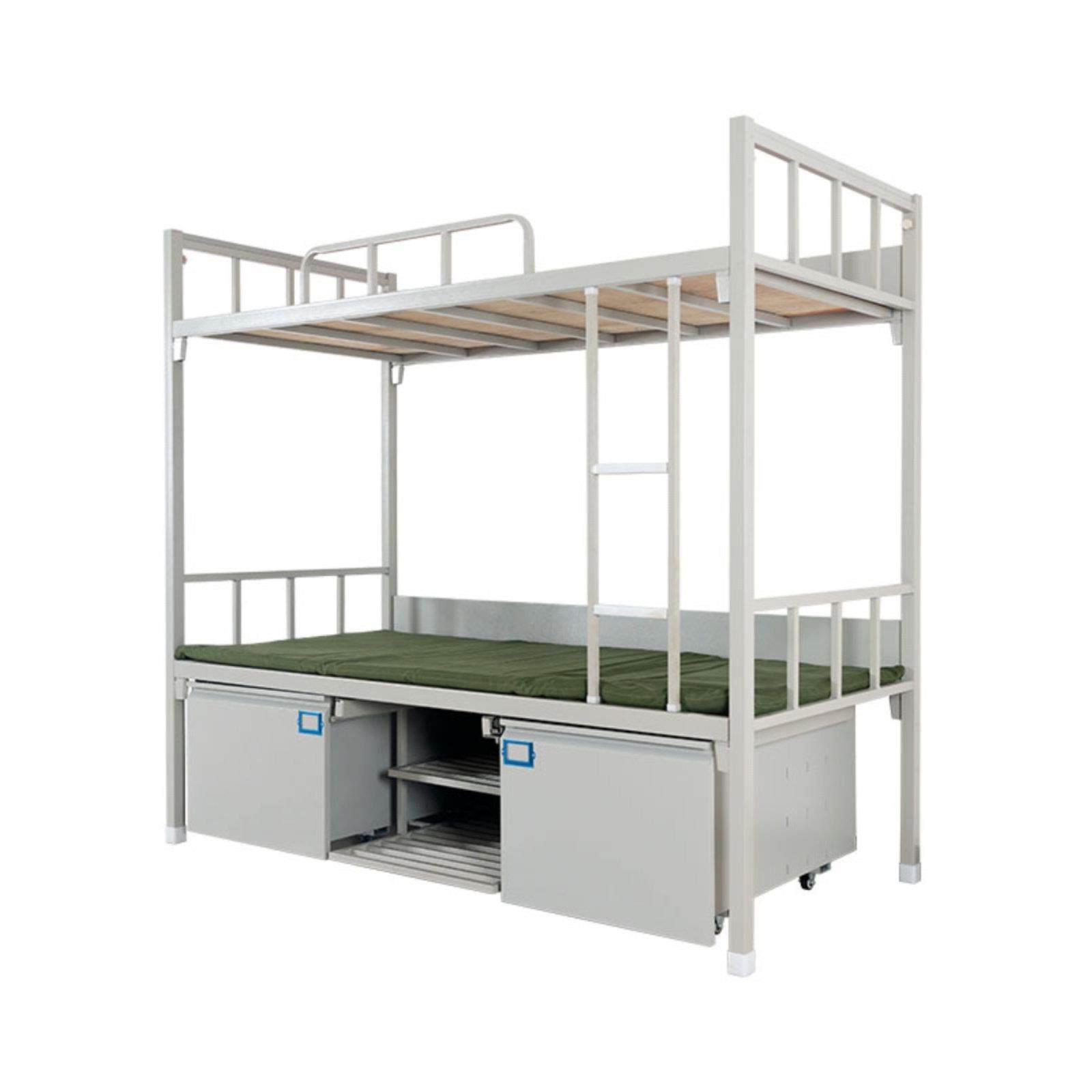 标准双层床钢架床学校宿舍高低床双层经济型公寓单人床组合床