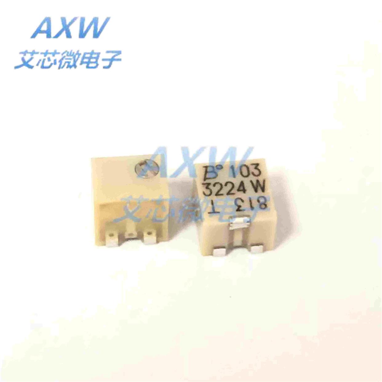 进口BOURNS电位器3224W-1-103E表贴片10K微多圈精密可调电阻