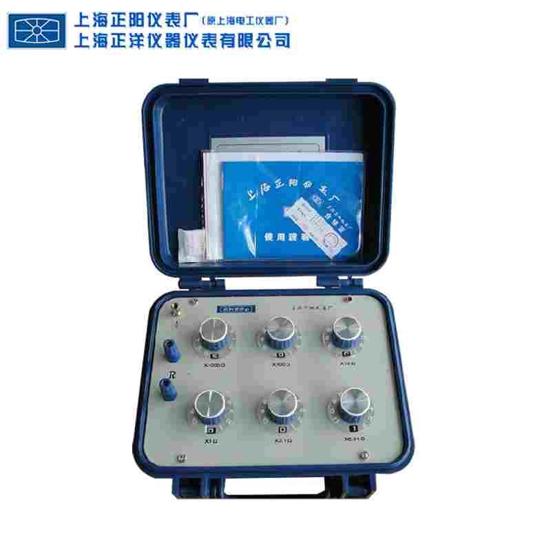 上海正阳直流电阻器ZX25P(原ZX25A)六组开关电阻箱阻值测量检测仪