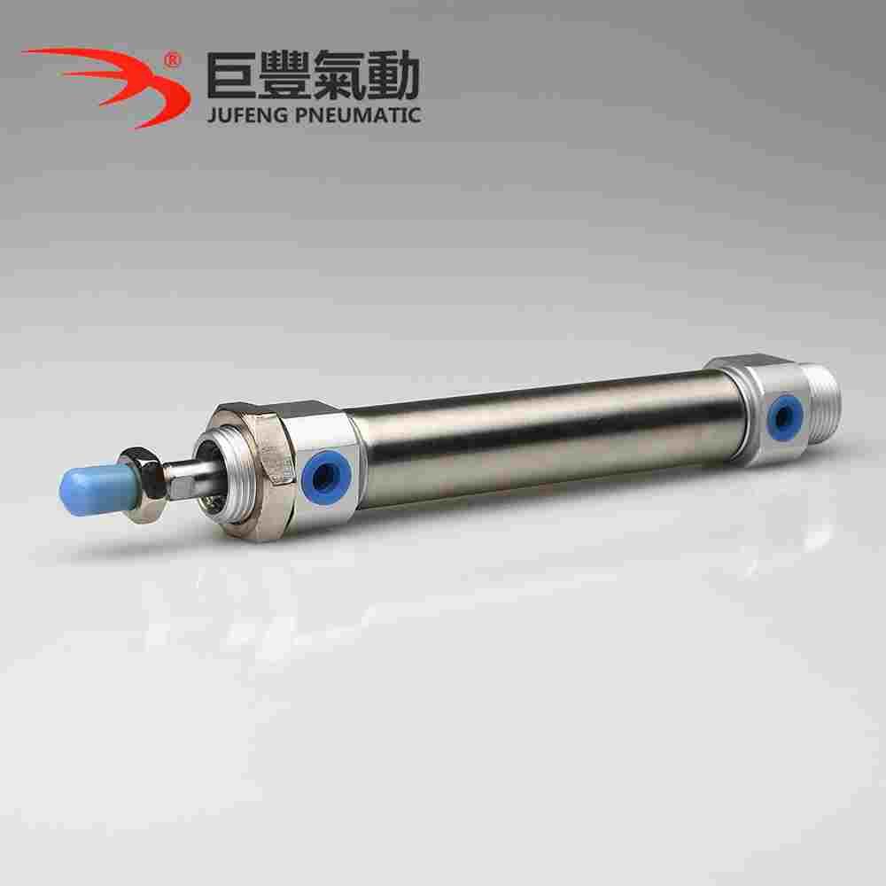 巨丰不锈钢迷你气缸MA32*25/50/75/100/125/150/200/300-S-C