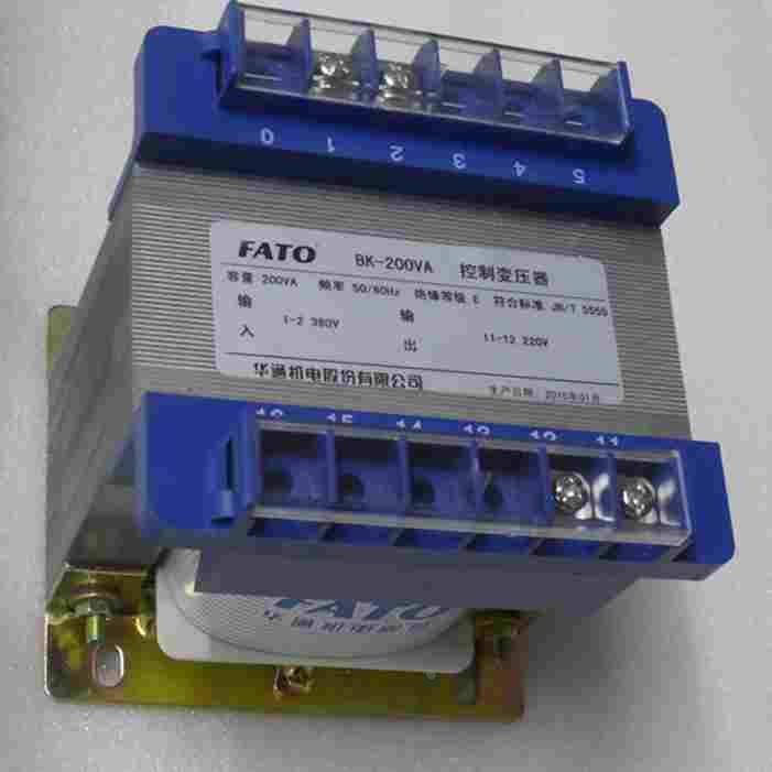 正品全新华通变压器 BK-200W 380V变220V 电源控制变压器50VA100V
