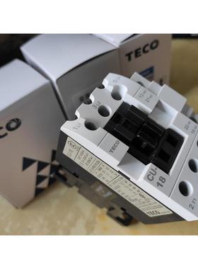 原装东元TECO台安CU-18 -23 -32R交流接触器CN交流线圈电压AC220V