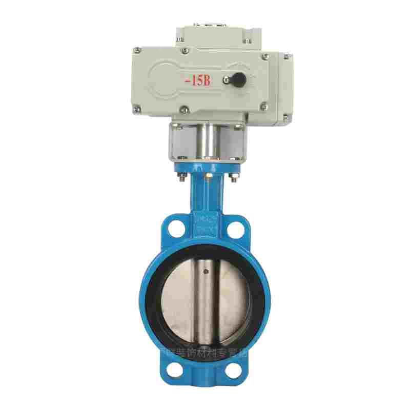 D971X-16 电动蝶阀 电动软密封蝶阀DN50 65 80 100 125 150 200