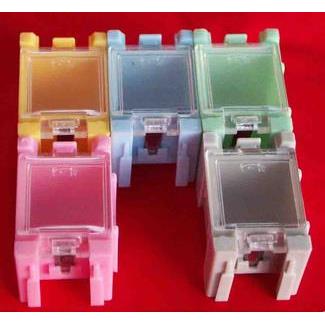 IC零件盒 SMT贴片元器件盒贴片盒收纳1号带弹片小塑料盒