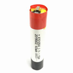 工厂直供UL UN38.3 10500 3.7V 420mAh 10C放电耳机聚合物锂电池