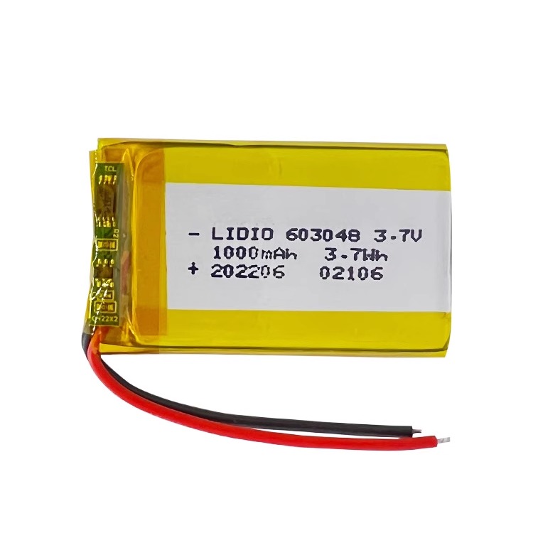 电芯厂定做403048 603048 803048照明灯3.7V充电聚合物锂电池