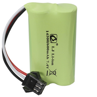 胜雄威腾981A遥控特技车 7.4v SM3P电池3针 14500 软弹 600mAh