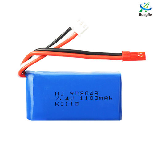 工厂7.4V 1100mAh锂电池V353 A949A959A969A979k929遥控车