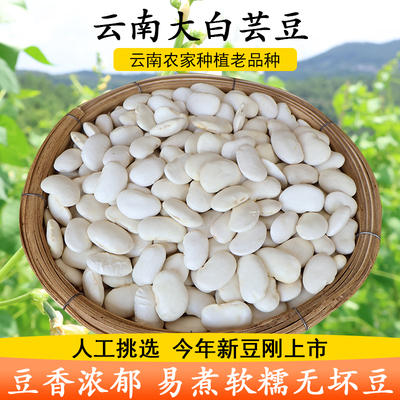 白芸豆干货大颗粒新货农家自产