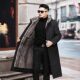 海宁皮草派克服男貂皮毛一体过膝长款 可拆卸内胆加厚貂绒大衣外套