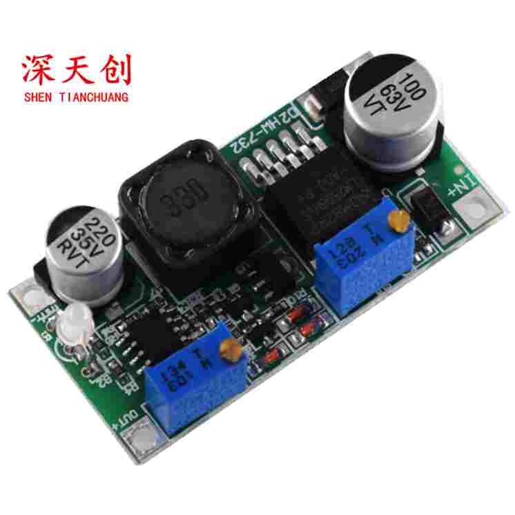 LED驱动恒流充电60V 降压电源模块 带充电指示 LM2596HV