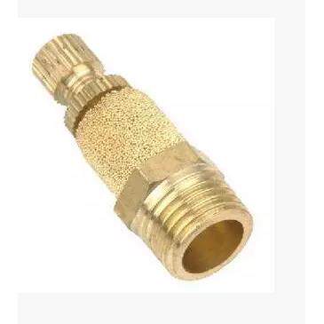 气动元件气管接头铜可调消声器电磁阀消音器SLL-1 2 3 4分1/8 1/2