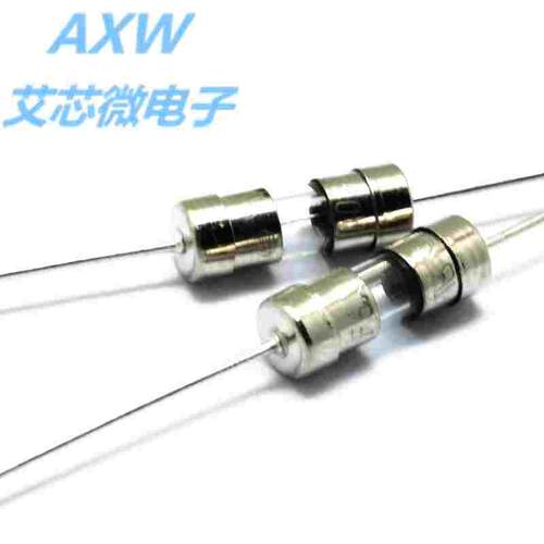 3.6*10保险丝 2A 慢断 T2A 2000MA 带引线/引脚保险丝