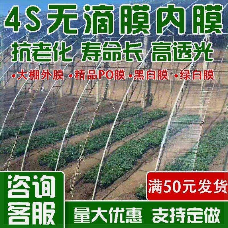 4S无滴膜二层膜大棚内膜进口大棚膜二棚膜保暖保温防寒专用膜
