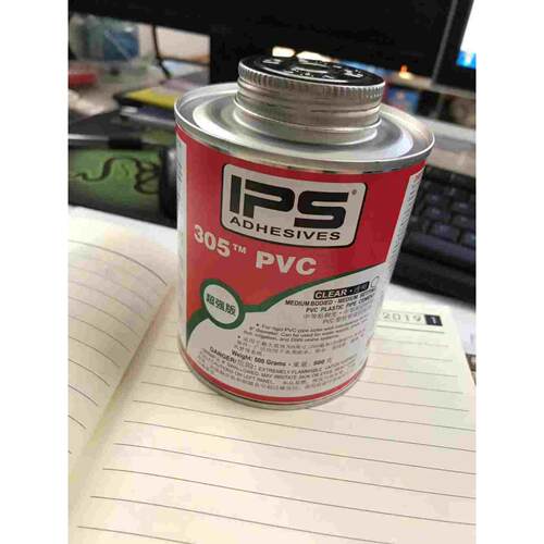 305胶水IPSPVC管道胶艾彼亚斯UPVC胶水透明胶 进口胶水粘合剂500g