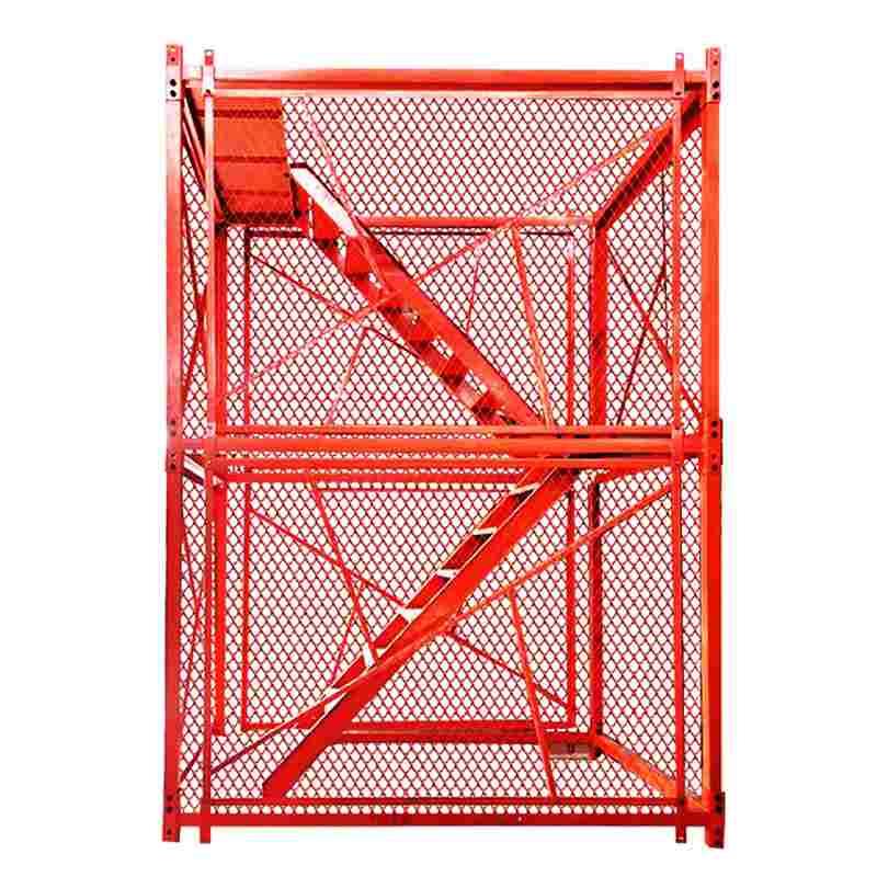 安全梯笼爬梯桥梁施工 基坑组合式安全通道 墩柱施工平台盖梁厂家